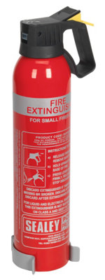 Sealey Fire Extinguisher 0.95kg Dry Powder - Disposable SDPE009D