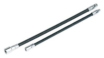 Sealey Flexible Extension Adaptor Set 2pc 1/4"Sq x 254mm & 3/8"Sq x 305mm AK7342