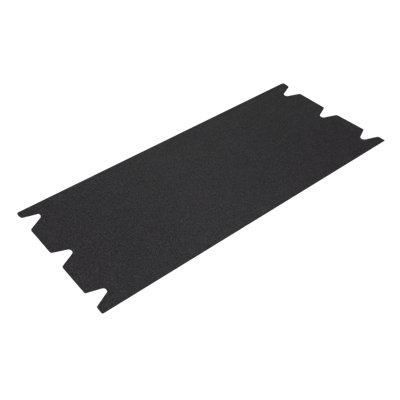 Sealey Floor Sanding Sheet 205 x 470mm 120 Grit Black - Pack of 25 Pieces DU8120