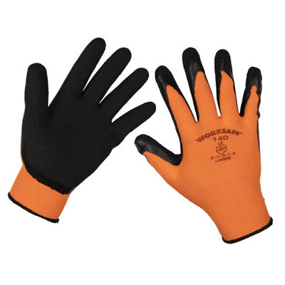 Sealey Foam Latex Gloves (Large) - Pack of 120 Pairs 9140L/B120