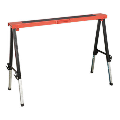 Sealey Fold Down Trestle With Adjustable Legs Height & Anti-Slip Mat FTAL1