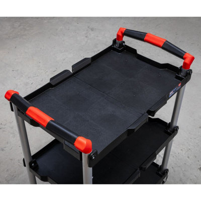 Sealey Folding Workshop Trolley 3-Level CX314