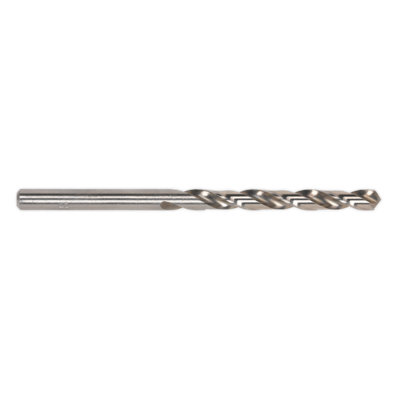 Sealey Fully Ground HSS Drill Bit 10mm Clog-Free Swarf Clearance 5PK DB100FG