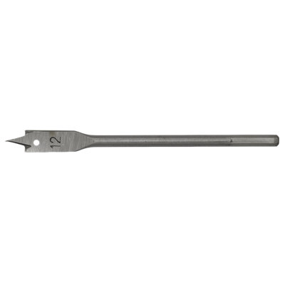 Sealey Fully Hardened High Performance Flat Wood Bit 12mm x 152mm FWB12