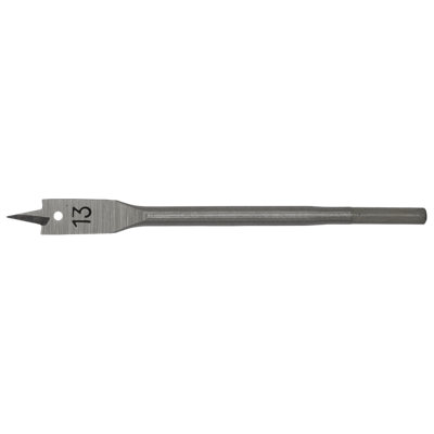 Sealey Fully Hardened High Performance Flat Wood Bit 13mm x 152mm FWB13