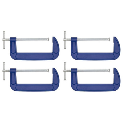 Sealey G-Clamp 200mm - Pack of 4 AK60084