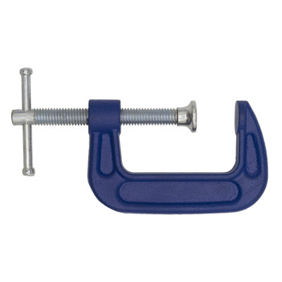 Sealey G-Clamp Fitted With Swivel Tip To Reduce Marking Length 50mm AK6002