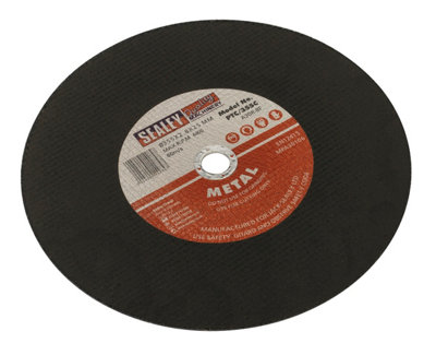 Sealey General-Purpose Flat Cutting Disc 355 x 3mm 25.4mm Bore PTC/355C