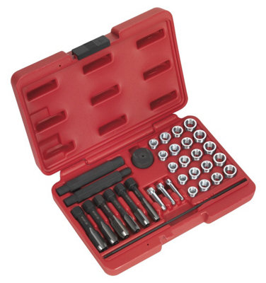 Glow Plug Thread Repair Kit M10x1.0 - QUATROS - TAPPING & MILLING - GM Tools Shop Online