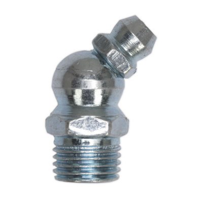 Sealey GNM10 45 Grease Nipple 10 x 1mm - Pack of 25