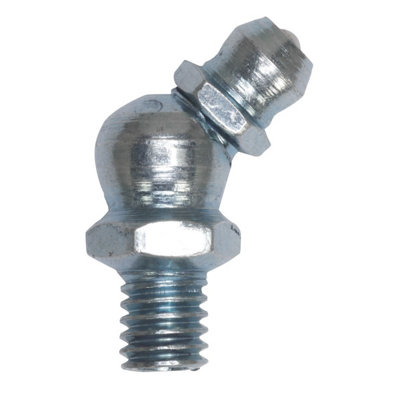 Sealey GNM13 45 Grease Nipple 6 x 1mm - Pack of 25