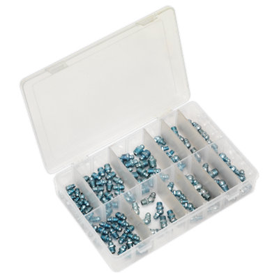 Sealey Grease Nipple Assortment 115pc - Metric