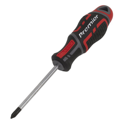 Sealey GripMAX Screwdriver Phillips 1 x 75mm For Daily Professional Use AK4360