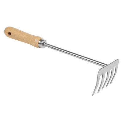 Sealey GTWH020 Premier Garden Hand Rake with Short Ash Handle ...