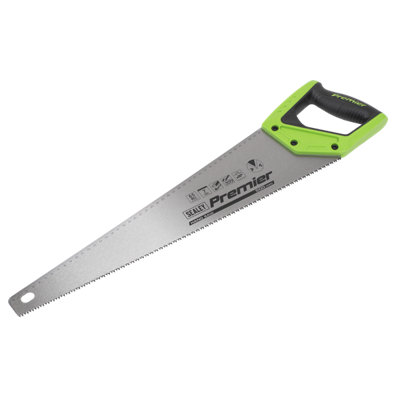 Sealey Handsaw 500mm 7TPI Carbon Steel Hardwood MDF Chipboard & Plastics AK8654