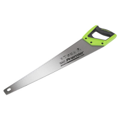 Sealey Handsaw 550mm 7TPI Carbon Steel Hardwood MDF Chipboard & Plastics AK8655