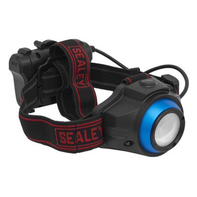 Sealey Head Torch 5W COB LED Auto Sensor Hands Free Flash Light HT111LED