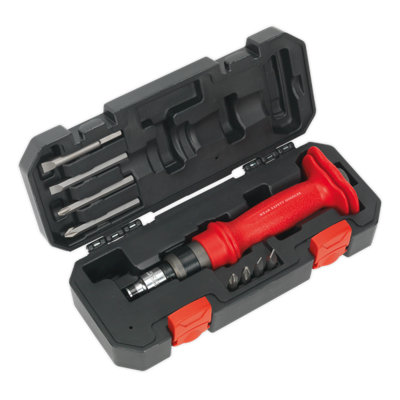 Sealey Impact Driver Set 10pc Protection Grip AK2082