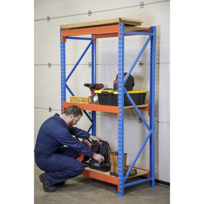 Sealey Heavy-Duty Shelving Unit with 3 Beam Sets 900kg Capacity Per ...