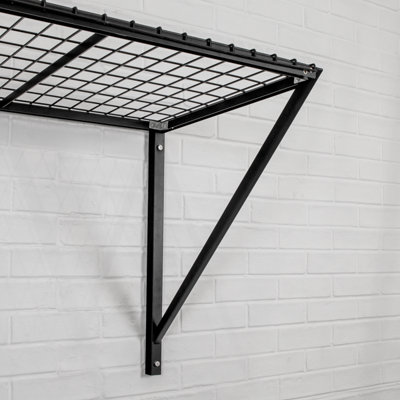 Sealey Heavy Duty Wall Mounted Storage Rack Weight Capacity 100kg APWSR01