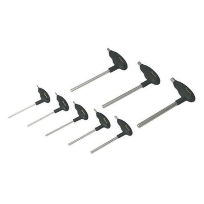 Sealey Hex Key Set 8pc T-Handle Metric AK7143