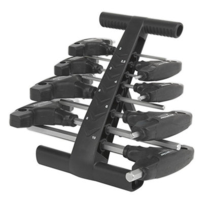Sealey Hex Key Set 8pc T-Handle Metric AK7143