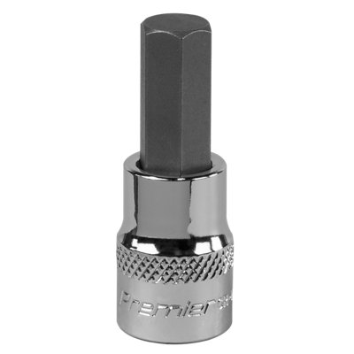 Sealey Hex Socket Bit 10mm 3/8" Square Drive Forged Chrome Vanadium Steel SBH013