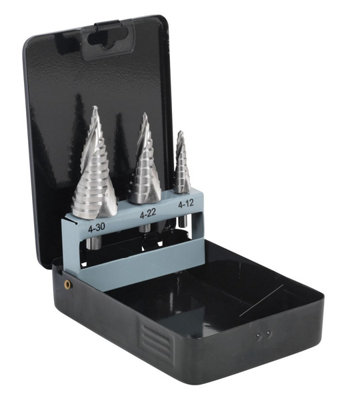 Step drill bit b&q sale