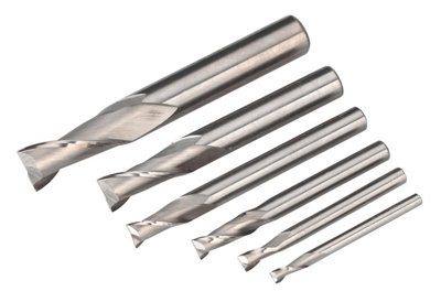 Sealey HSS End Mill Set For SM2503 Drilling Machine MT2 3-10mm SM2503EMSET