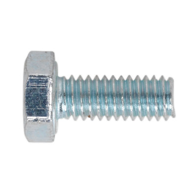 Sealey HT Setscrew M4 x 16mm 8.8 Zinc Plated DIN 933 - Pack of 50 ...