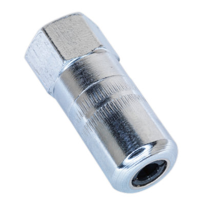 Sealey Hydraulic Connector 4-Jaw Heavy Duty 1/8" BSP Thread Size Silver GGE1