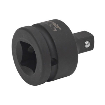 Sealey Impact Adaptor Bit 3/4" Drive Female to 1/2" Drive Male Phosphate Finish