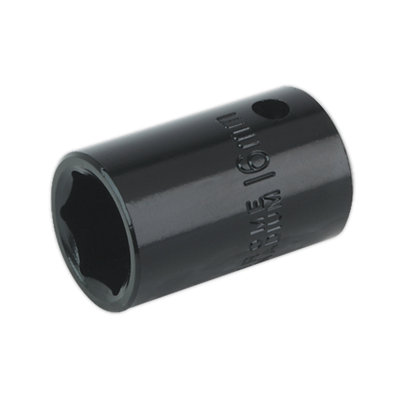 Sealey Impact Socket 16mm 1/2"Sq Drive