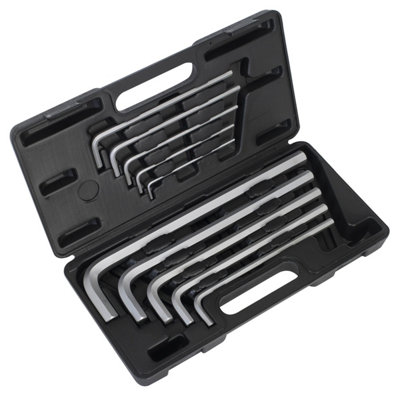 Sealey Jumbo Hex Key Set 10pc Metric AK6143