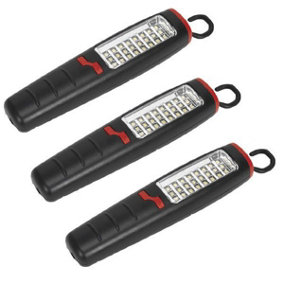 Sealey LED307 Cordless 30 SMD + 7 LED Lithium-Ion Rechargeable Inspection Torch