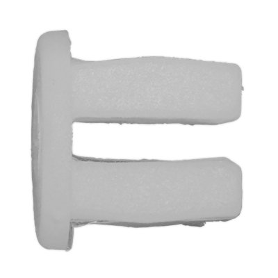 Sealey Locking Nut Diameter 10mm x 10mm Universal White - Pack of 20 Pieces TCLN1010U