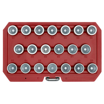 Sealey Locking Wheel Nut Key Set 20 Pieces Fits Porsche Vehicles Silver ...