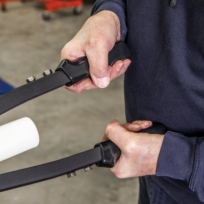 Sealey Long-Arm Riveter with Collection Bowl Heavy-Duty AK3981
