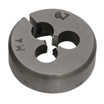 Sealey M4 x 0.7mm High Quality Steel Split Die With Plastic Storage Case SSDM4