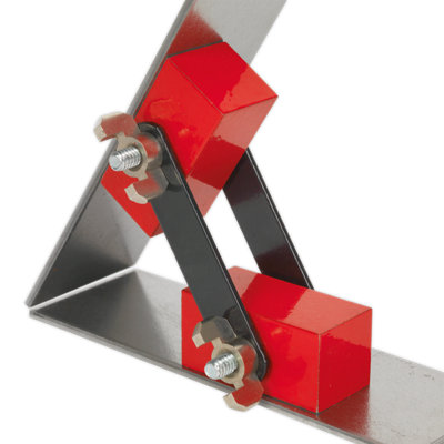 Sealey Magnetic Adjustable Link With Locking Wing Nut 180 Degrees Angle ...