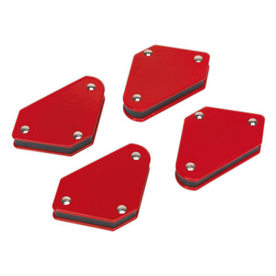 Sealey Magnetic Quick Clamp Set With Powder Coated Finish 4 Pieces MQC944