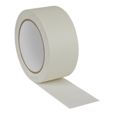 Sealey Masking Tape General Purpose 48mm x 50m Up to 60 DegreesC - White MTG48P