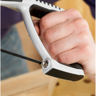 Sealey Mini Professional Hacksaw 150mm Length With Rubberised Grip AK8683 - 7