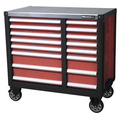 Sealey Mobile Workstation 16 Drawer with Ball-Bearing Slides AP24216