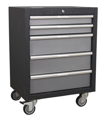 Sealey Modular 5 Drawer Mobile Cabinet 650mm APMS58