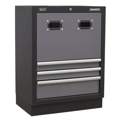Sealey Modular Tool Storage System Combo Pressed Wood Worktop APMSSTACK16W