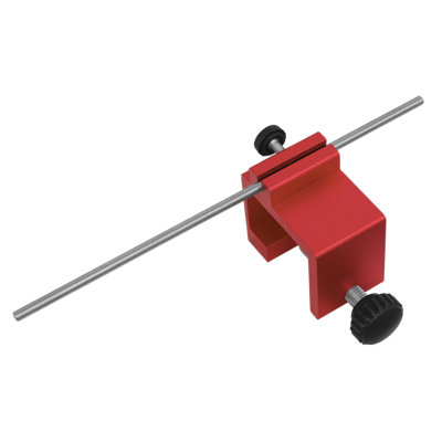 Sealey Motorcycle Chain Alignment Tool Maximum Size 28mm - Red/Silver MS005