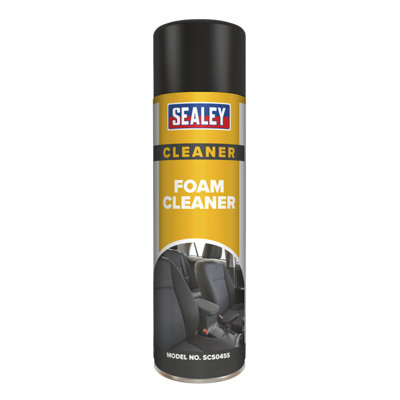 Sealey Multipurpose Foam Cleaner For Upholstery Glass Ceramics 500mL SCS045S