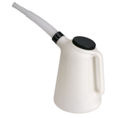 Sealey Oil Container with Flexible Spout 3L Red Lid JDL3R main image 1