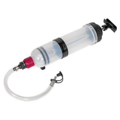 Sealey Oil Inspection Multipurpose Syringe With Viton Seal 1.5 Litres VS405